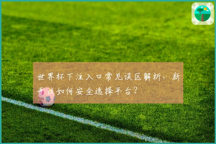 世界杯下注入口常见误区解析，新手该如何安全选择平台？