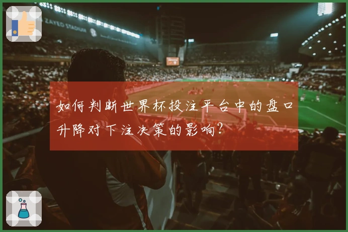 如何判断世界杯投注平台中的盘口升降对下注决策的影响？