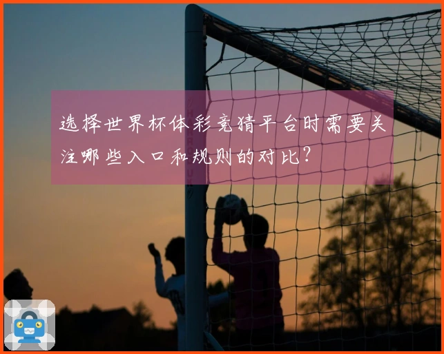 选择世界杯体彩竞猜平台时需要关注哪些入口和规则的对比？