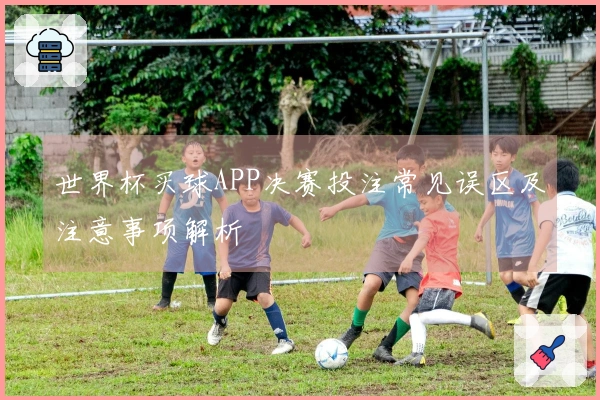 世界杯买球APP决赛投注常见误区及注意事项解析